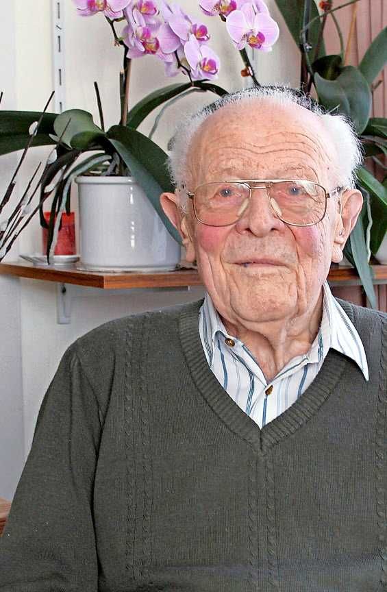 Hans Schmidt 85 Jahre